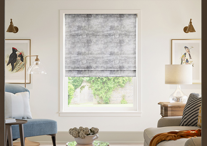 Nebula, Aluminium - Twist&Fit Roman Blind - Image 3